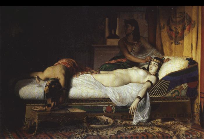 Jean - Andre Rixens Death of Cleopatra